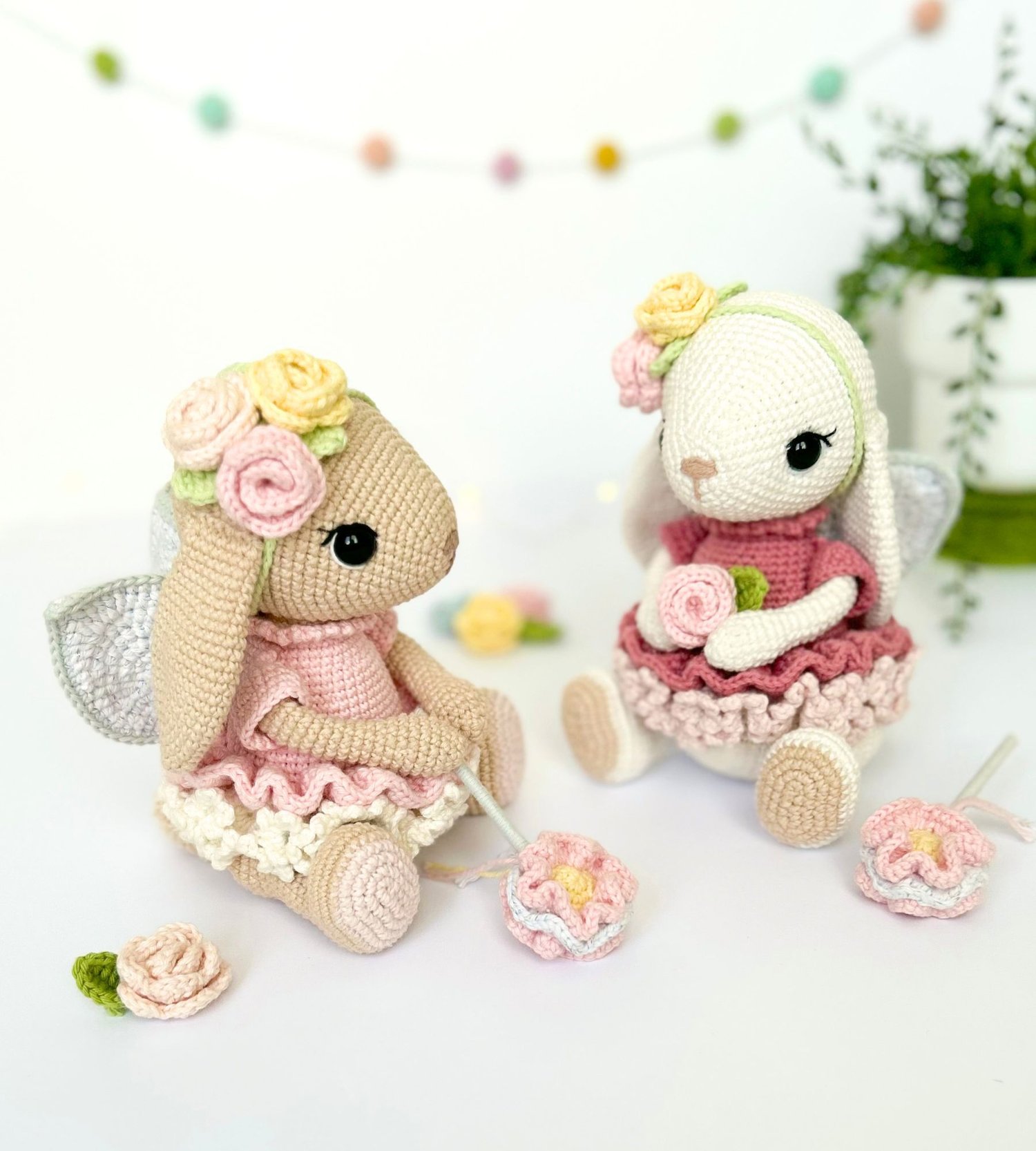 Amigurumi bunny friends