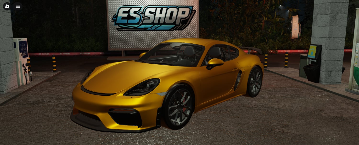 FREE Porsche GT4 Cayman 2021 Roblox Sports Car Model