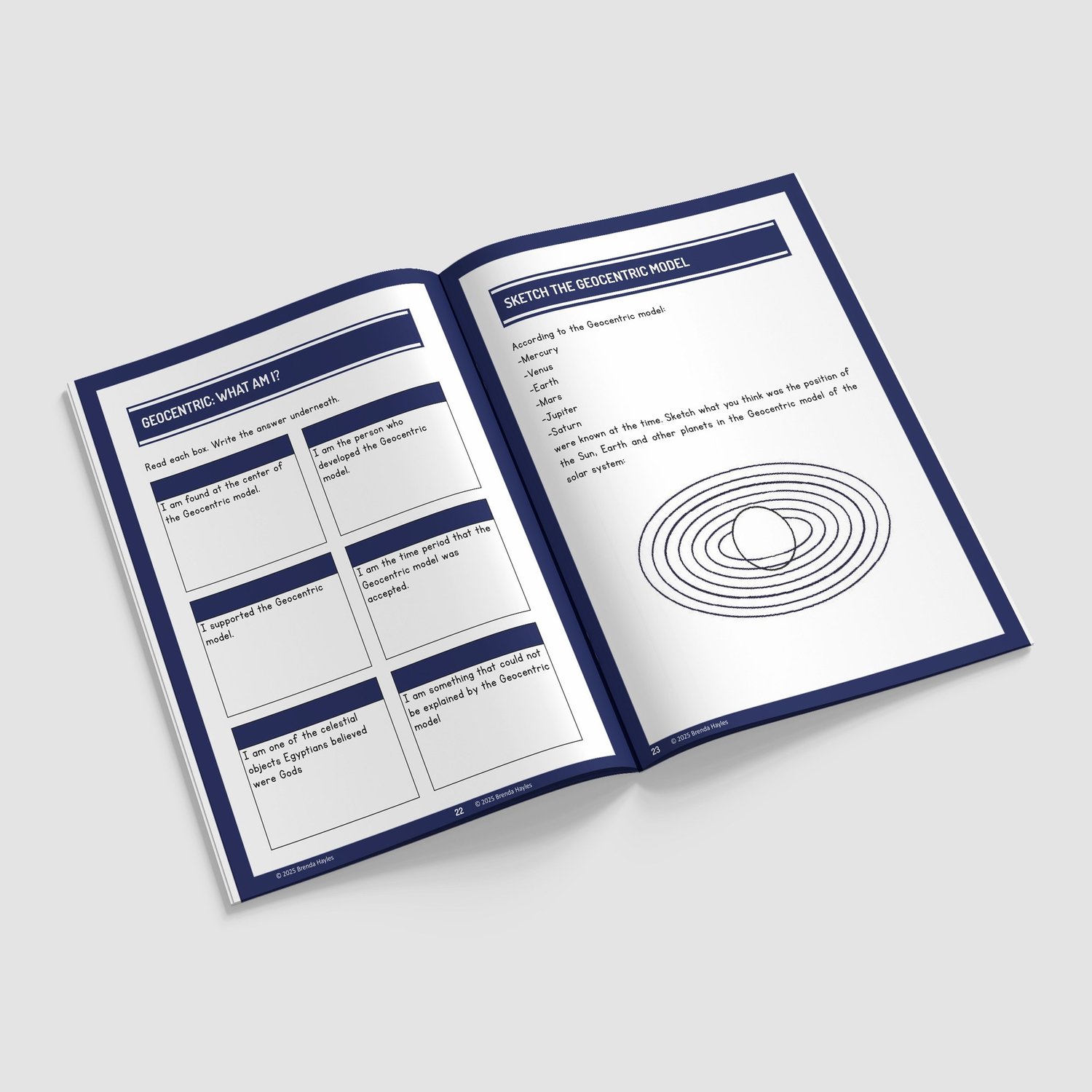 Earth and Space Science Worksheets and Workbook | Grade 5 | NGSS Aligned | Sundials and Solar Models: preview page 4 of 4