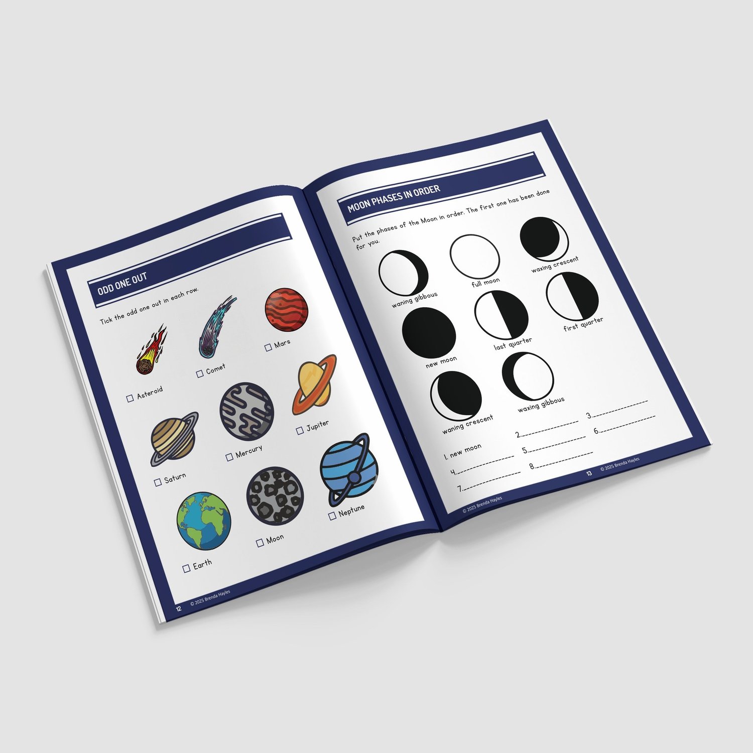 Earth and Space Science Worksheets and Workbook | Grade 5 | NGSS Aligned | Sundials and Solar Models: preview page 3 of 4