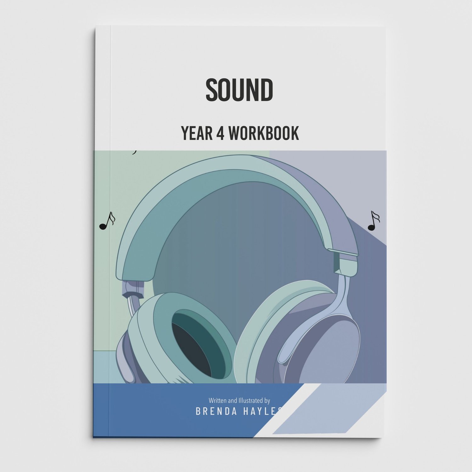 Sound Year 4 Worksheet with Answers | KS2 Vibrations, Pitch, Volume Workbook: cover