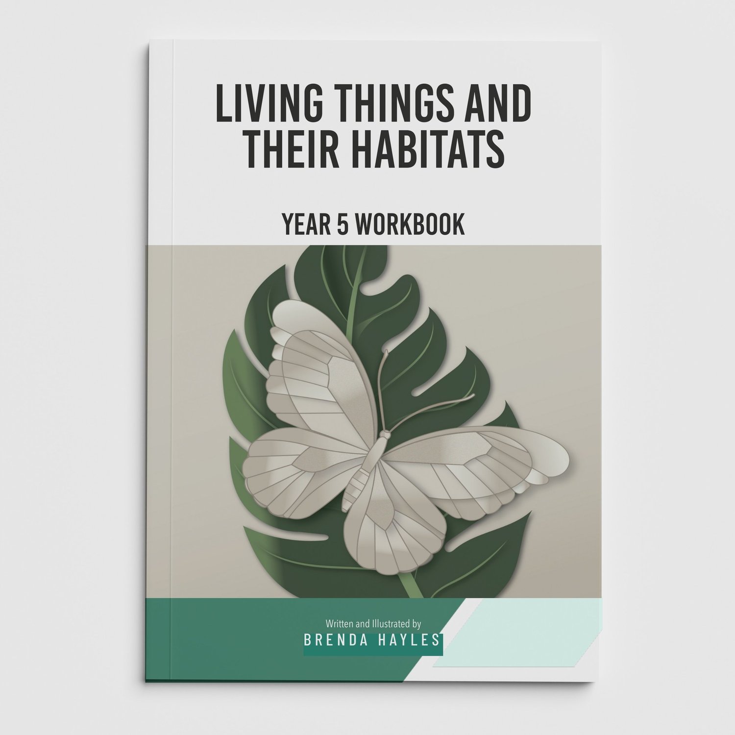 Living Things and Their Habitats Year 5 Worksheet with Answers | KS2 Science Workbook: cover