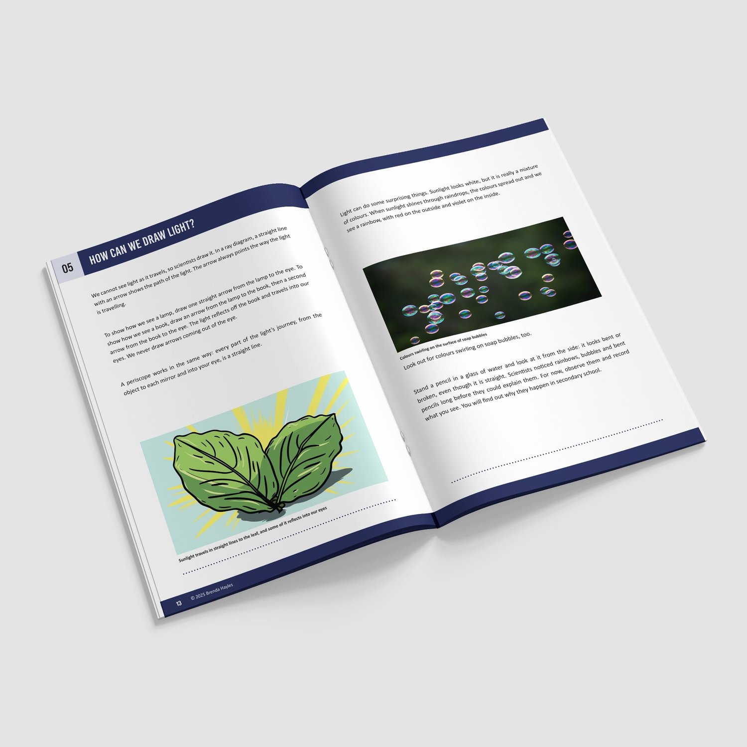 Light Year 6 Booklet | KS2 Science Knowledge Book: Light, Reflection and Colour: preview page 3 of 4