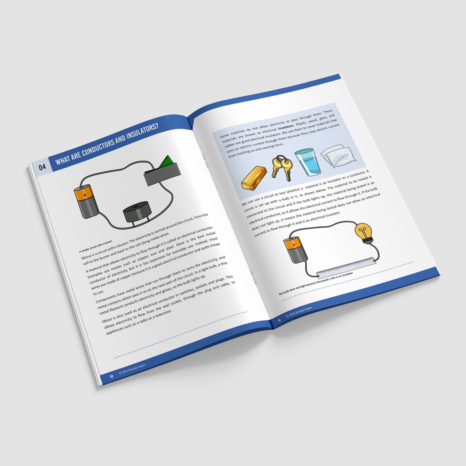Electricity Year 4 Booklet | KS2 Science Knowledge Book: Circuits, Conductors, Switches: preview page 3 of 4