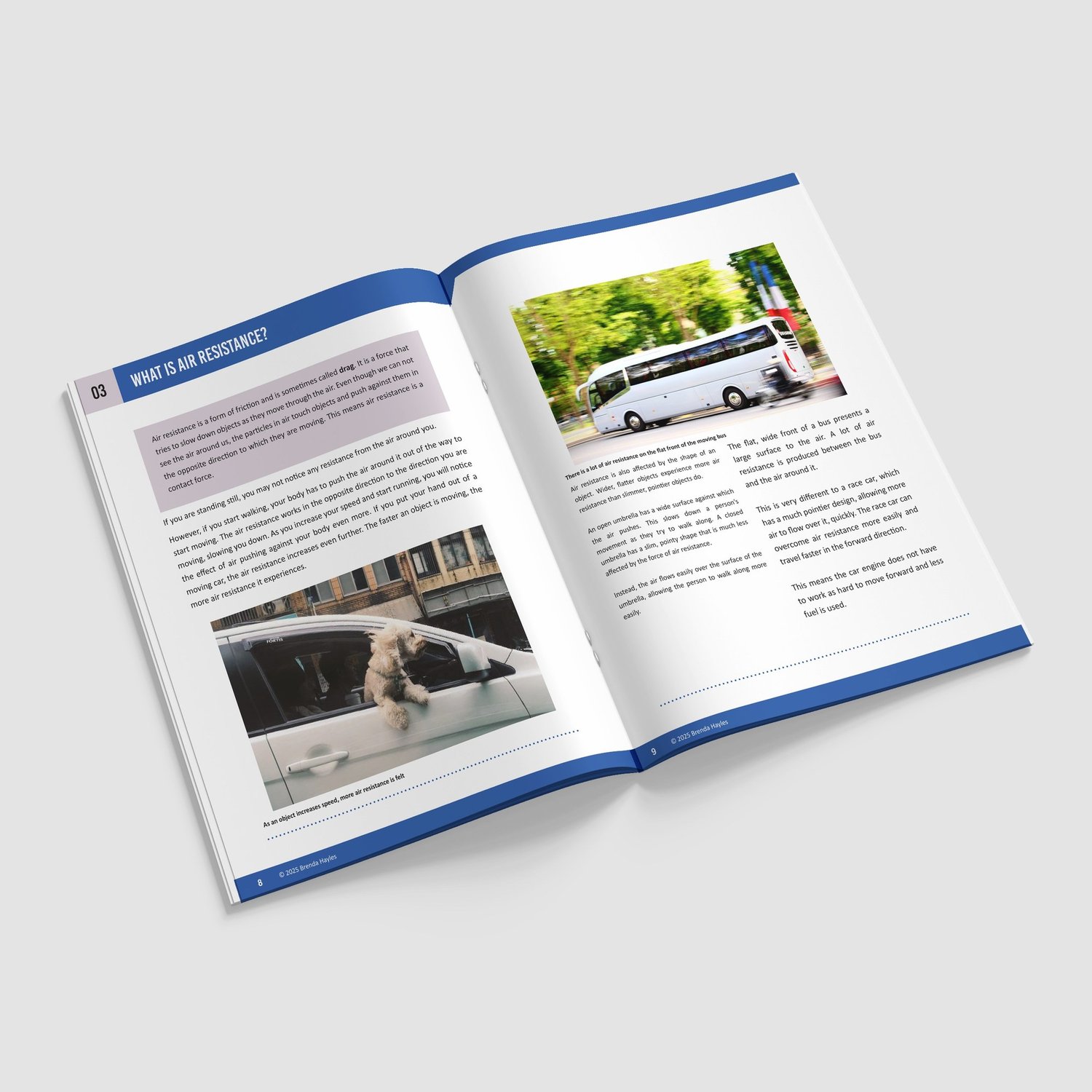 Forces Science Booklet | Grades 3-5 | NGSS Aligned | Friction, Gravity and Machines: preview page 3 of 4