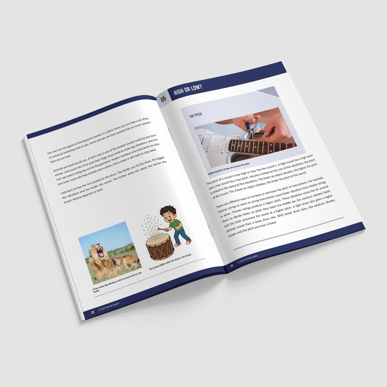 Sound Science Booklet | Grades 3-4 | NGSS Aligned | Vibration, Pitch and Volume: preview page 4 of 4