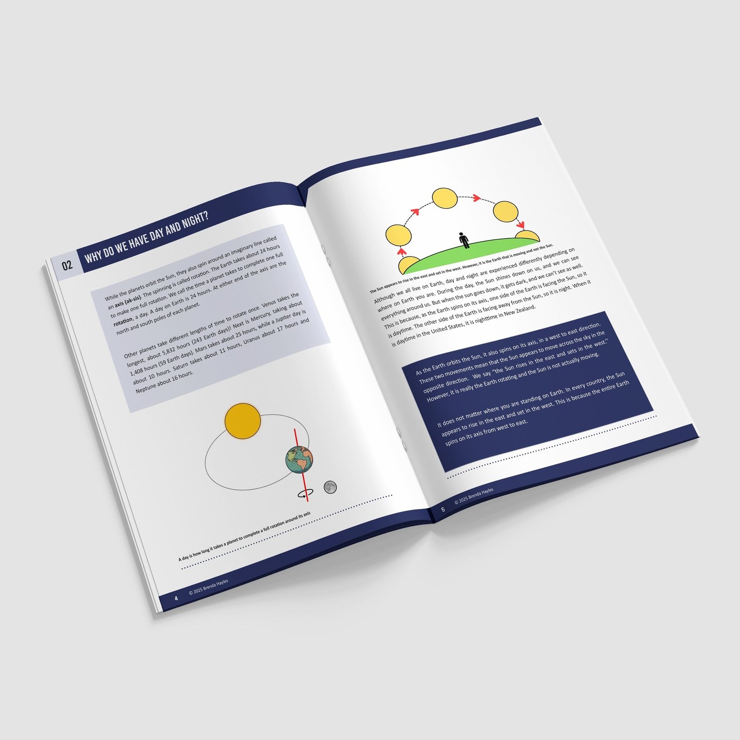 Earth and Space Science Booklet | Grade 5 | NGSS Aligned | Orbits, Moon and Models: preview page 2 of 4