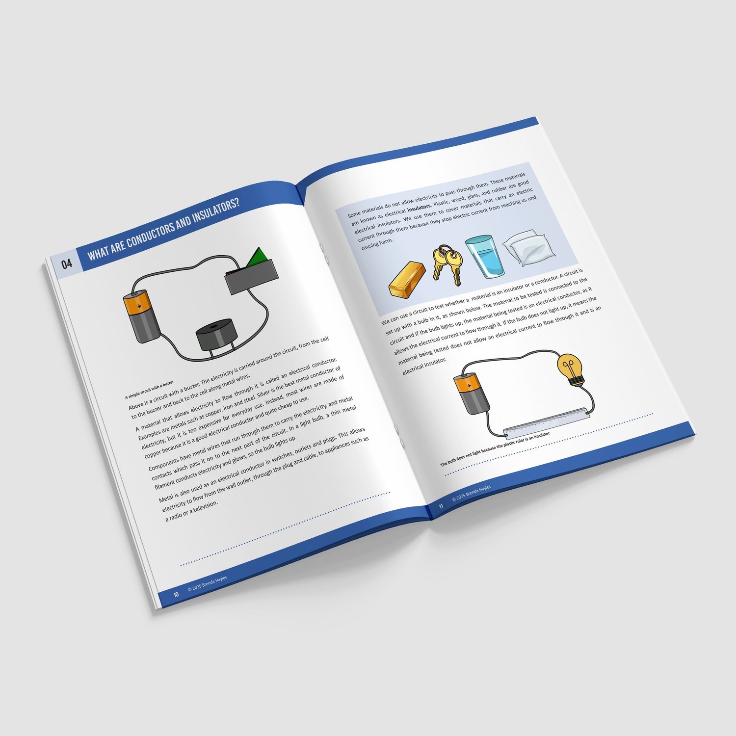 Electricity Science Booklet | Grade 4 | NGSS Aligned | Circuits and Conductors: preview page 3 of 4