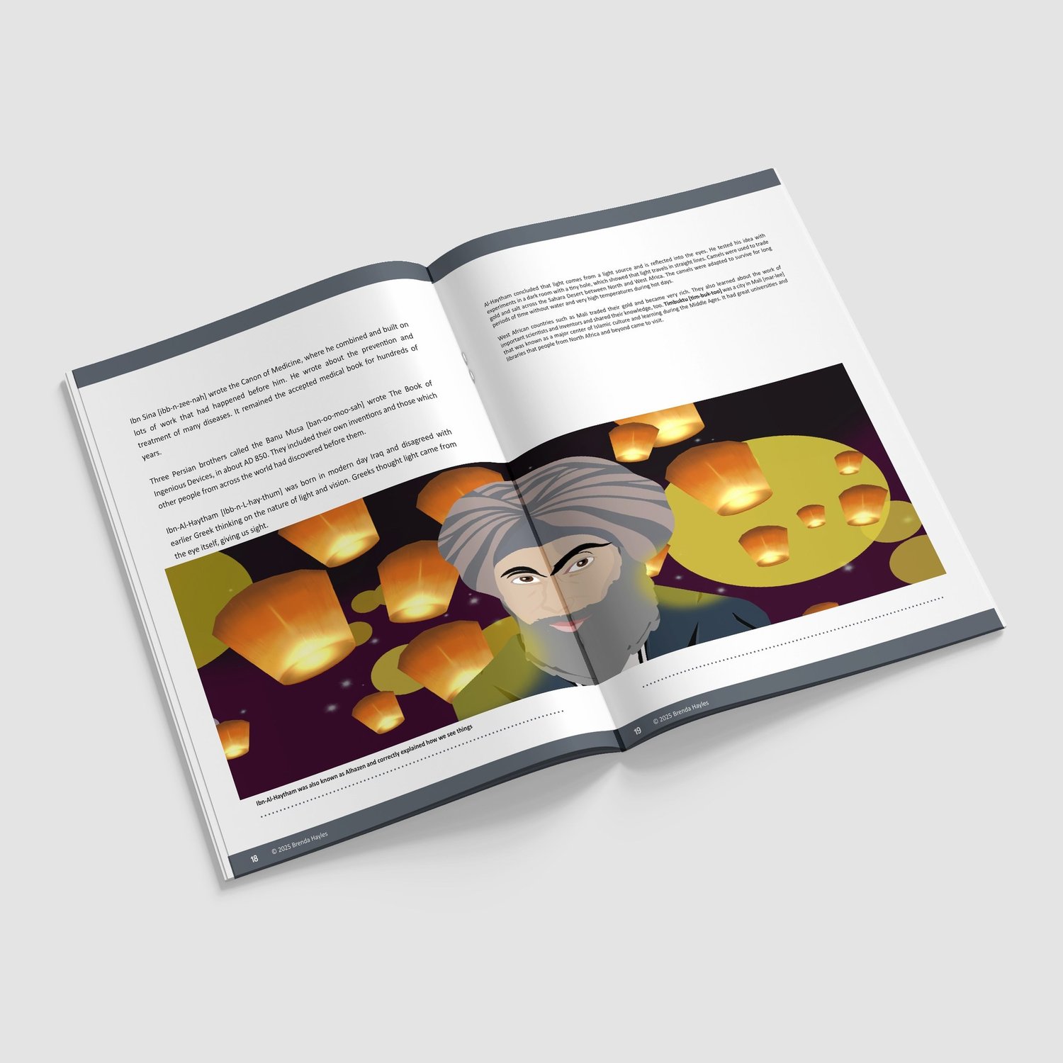 History of Science Booklet | Grades 3-6 | From Egypt to Galileo: preview page 3 of 4