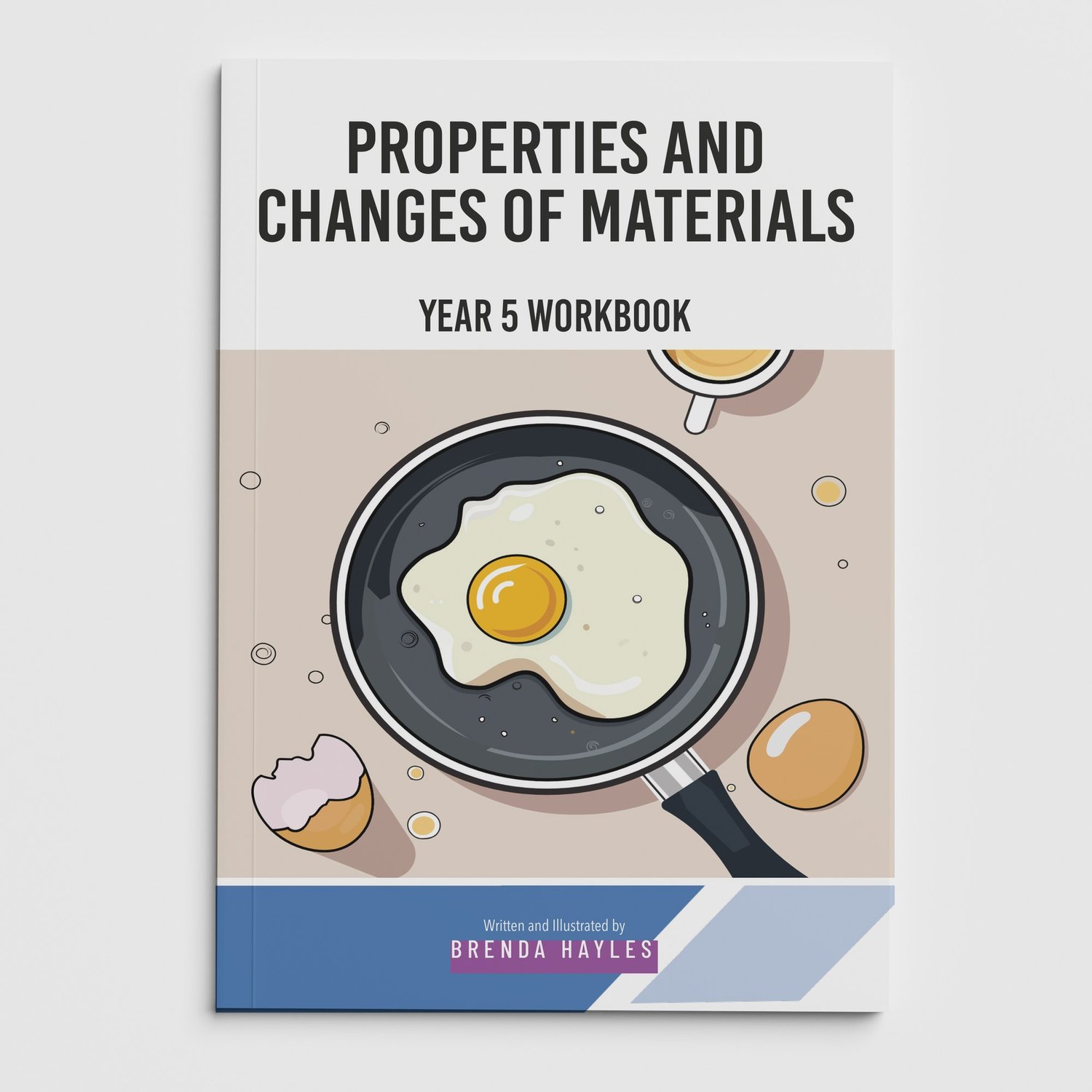 Properties and Changes of Materials Year 5 Worksheet with Answers | KS2 Science Workbook: cover