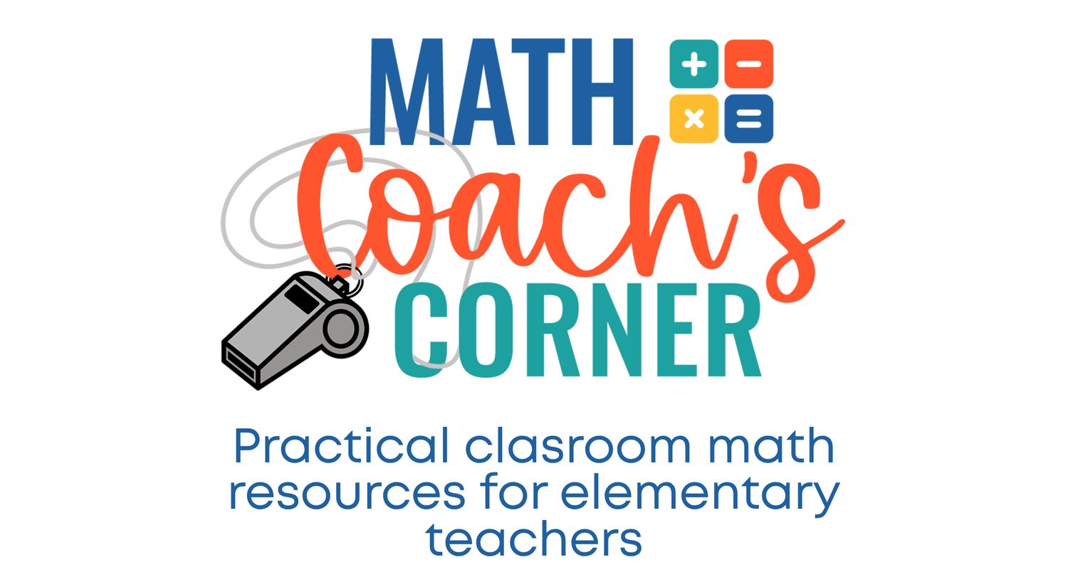 math coach;s corner logo
