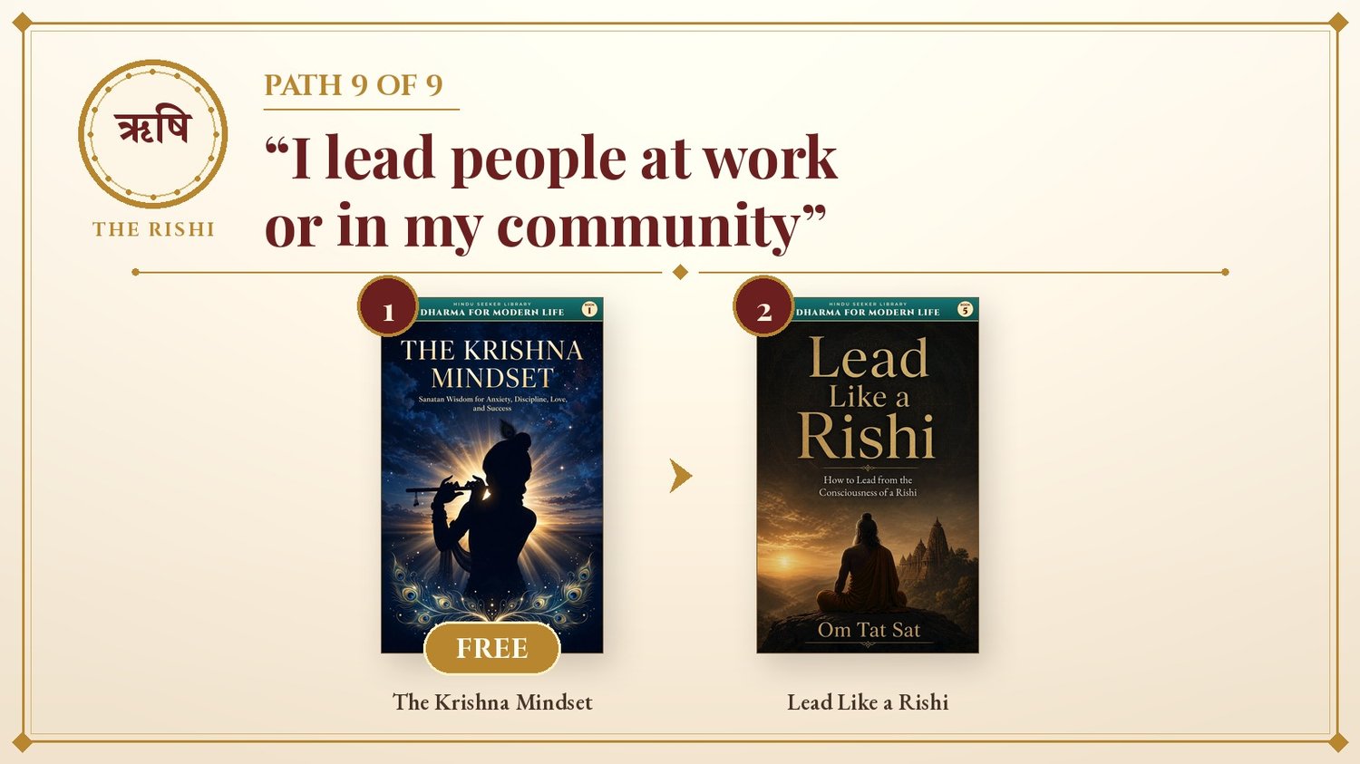 Path 9: leading people at work or in the community