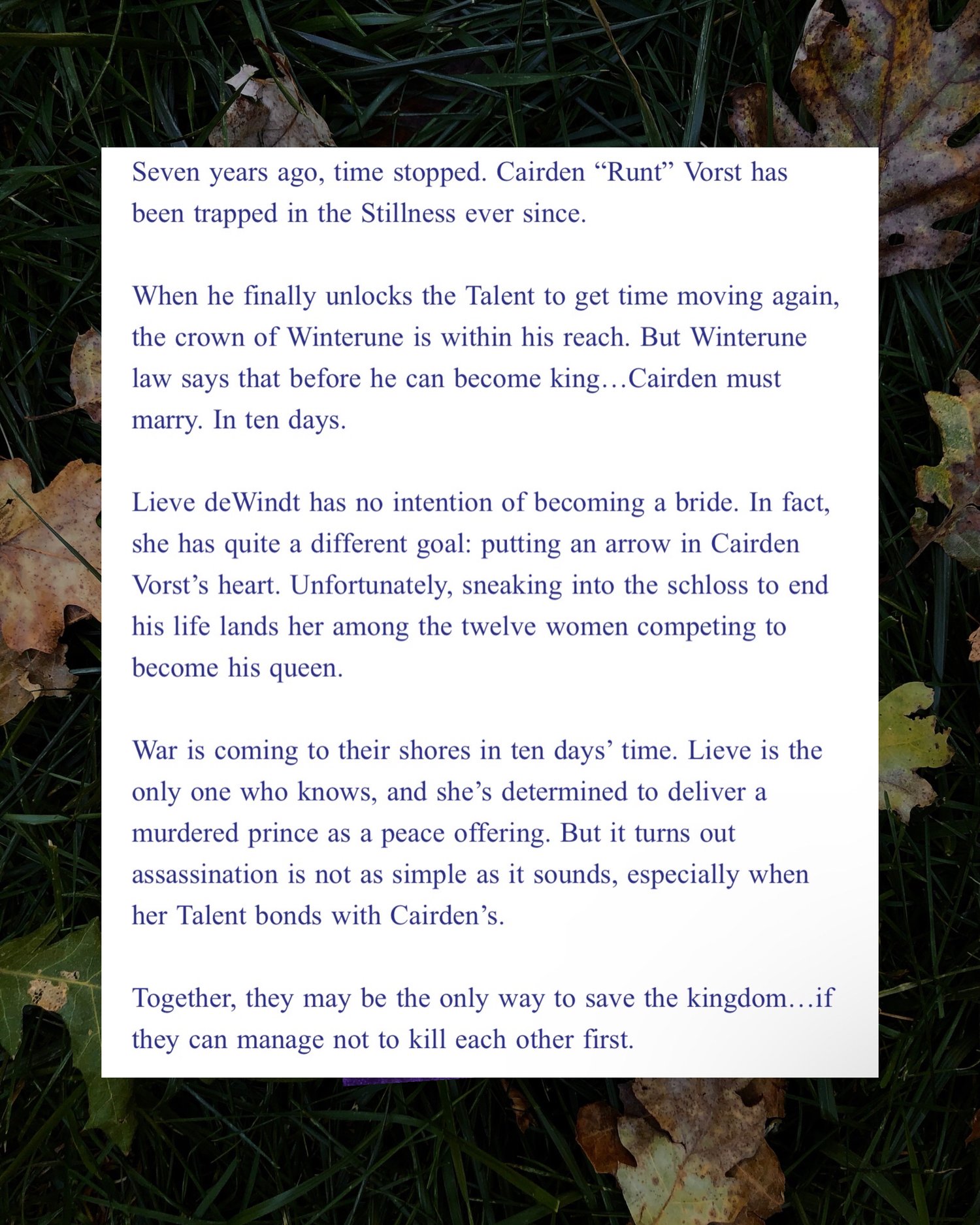 The Talent Throne by Nadine Brandes