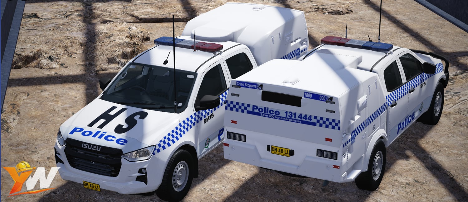 2023 Isuzu D-MAX NSWPF Paddy Wagon Pack - Payhip