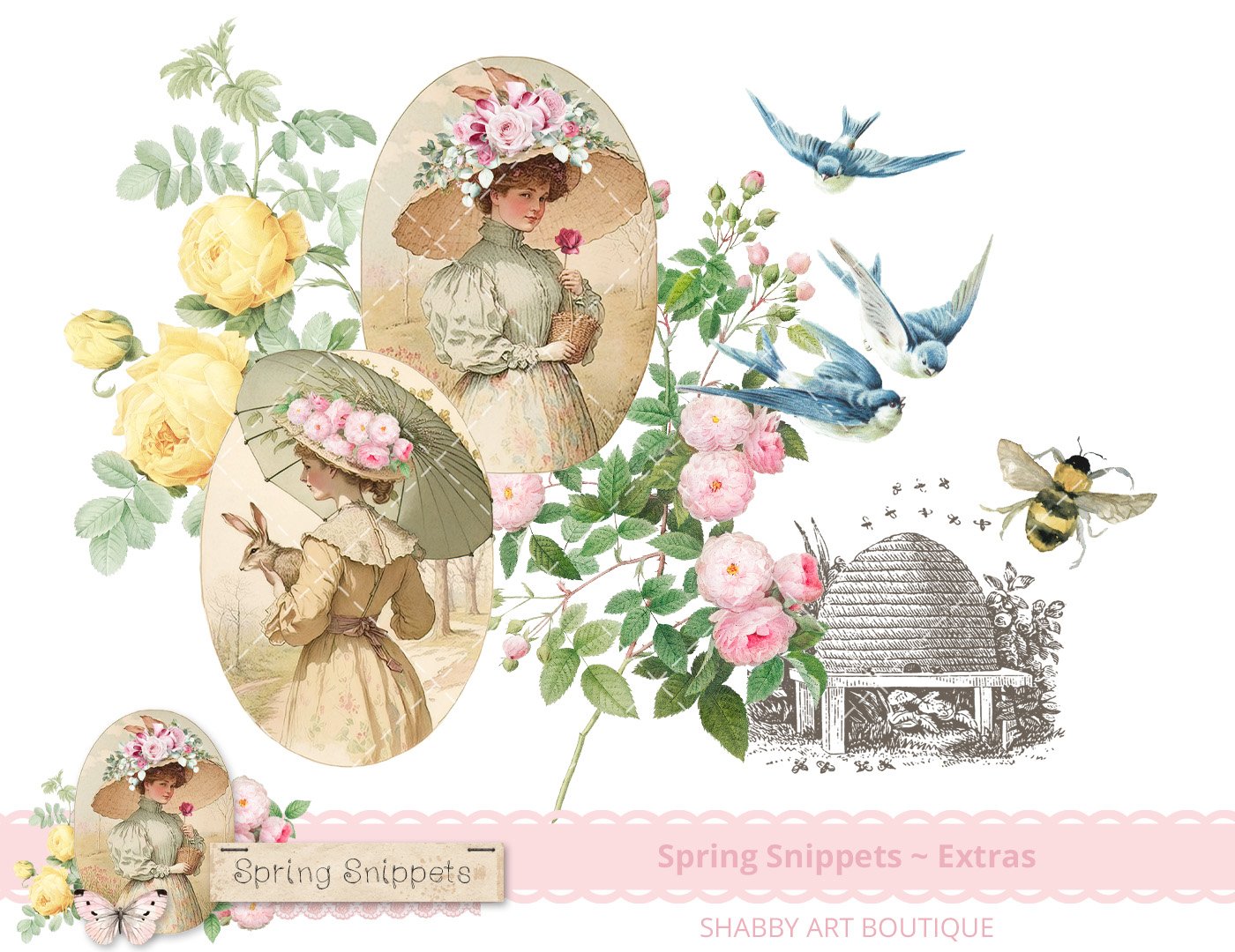 A4 - Spring Snippets Mini Digital Kit