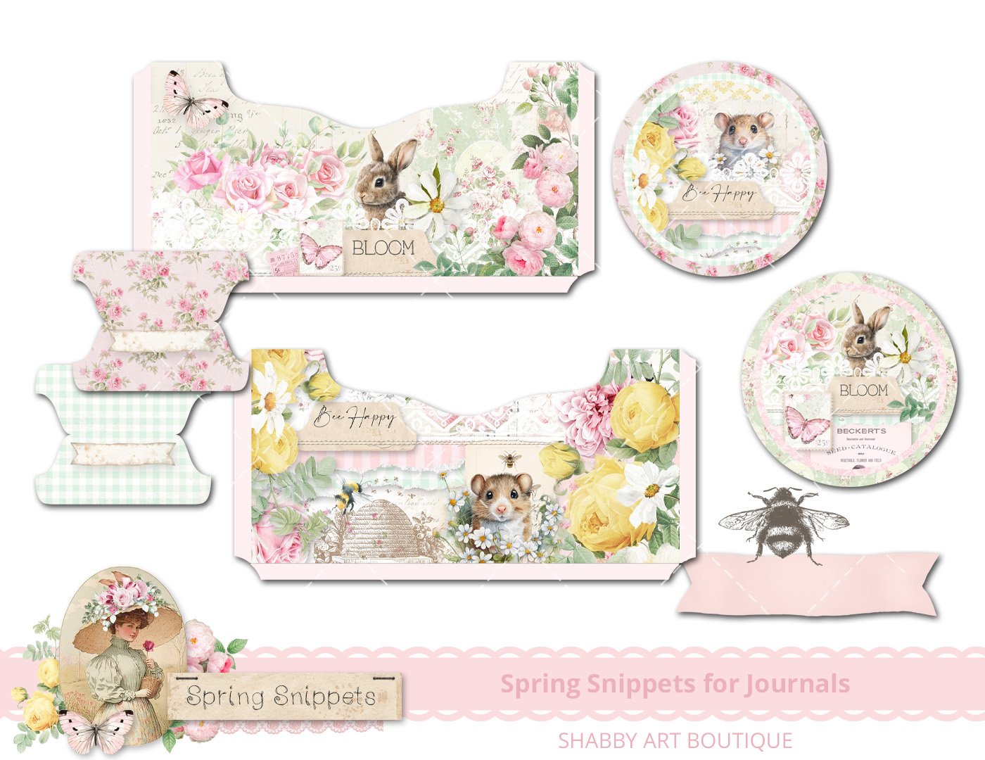 A4 - Spring Snippets Mini Digital Kit