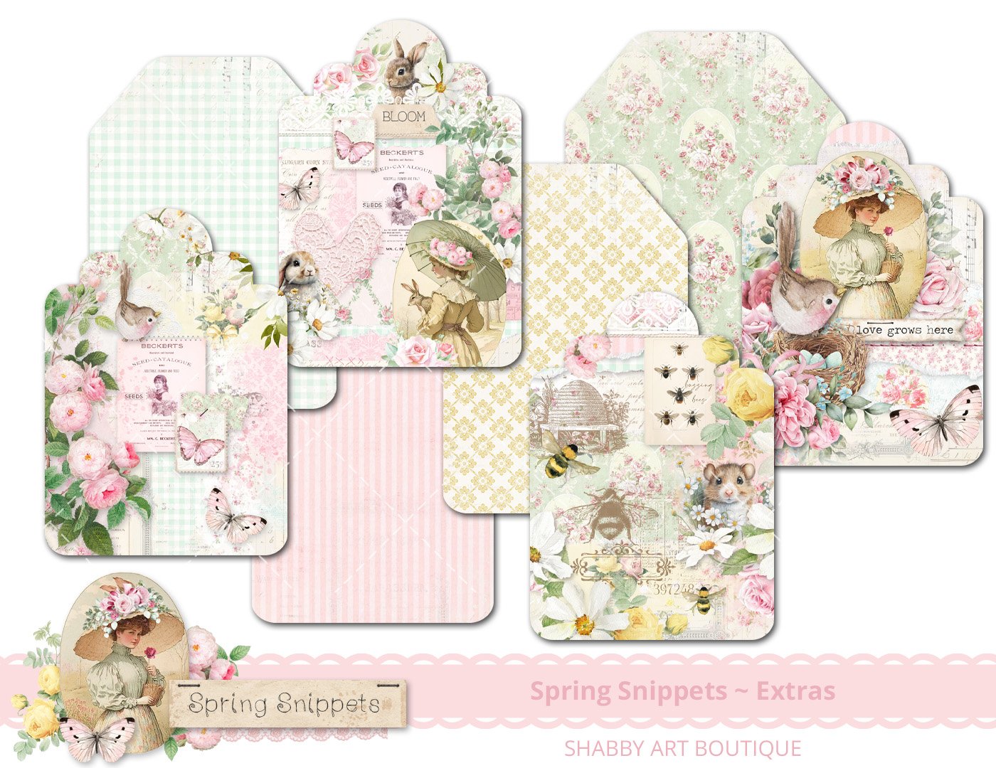 A4 - Spring Snippets Mini Digital Kit