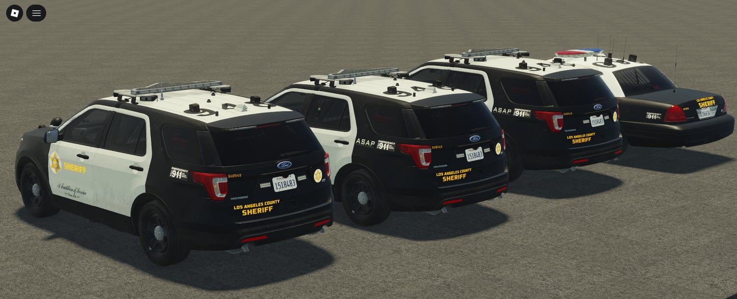 Los Angeles County Sheriff vehicle collection