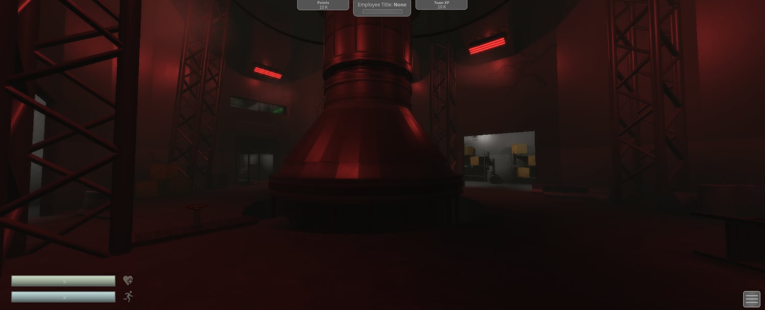 Industrial science facility with multiple underground sectors