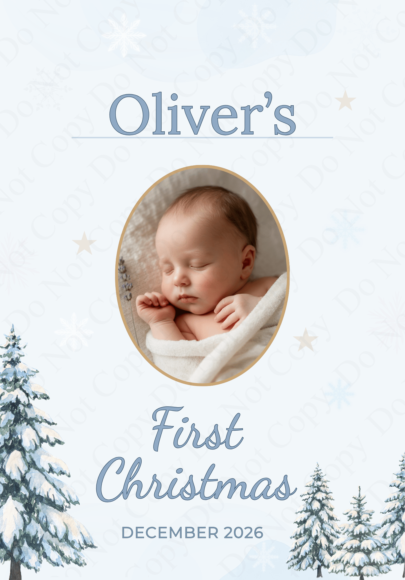 Baby’s First Christmas – Editable Canva Template Bundle - Payhip