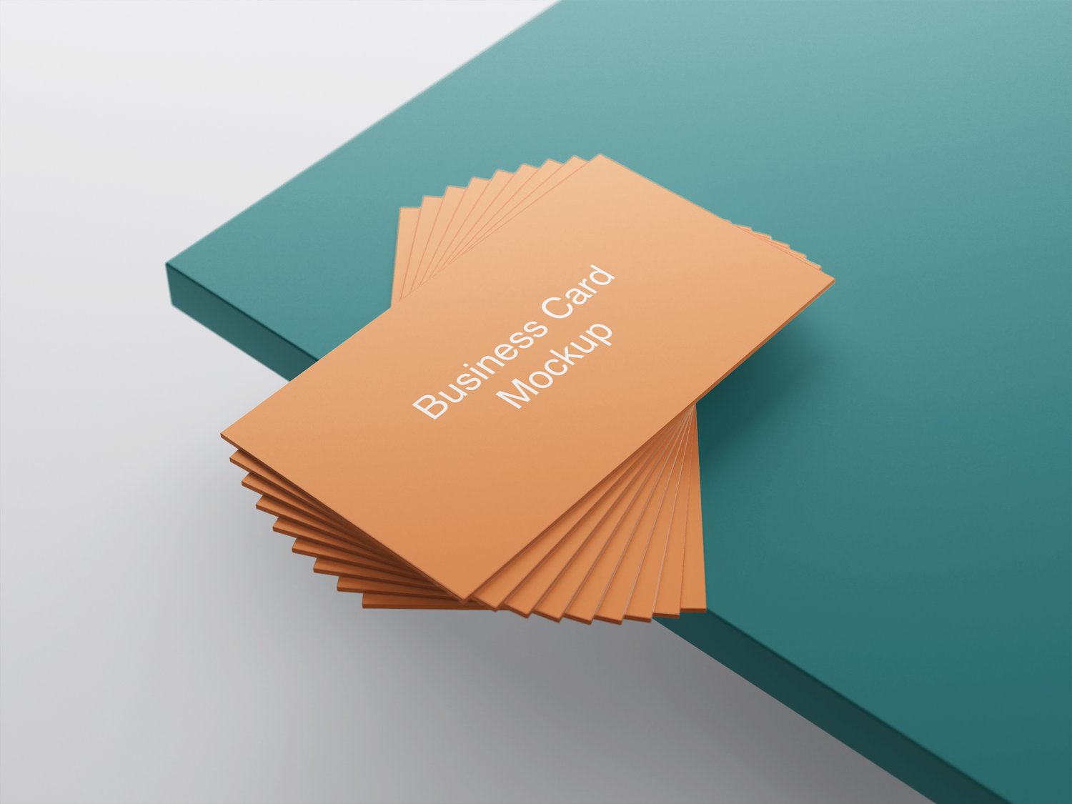Business card stack mockup from graphicsregion