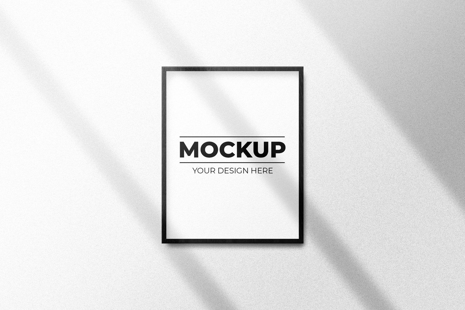 Poster frame mockup from graphicsregion