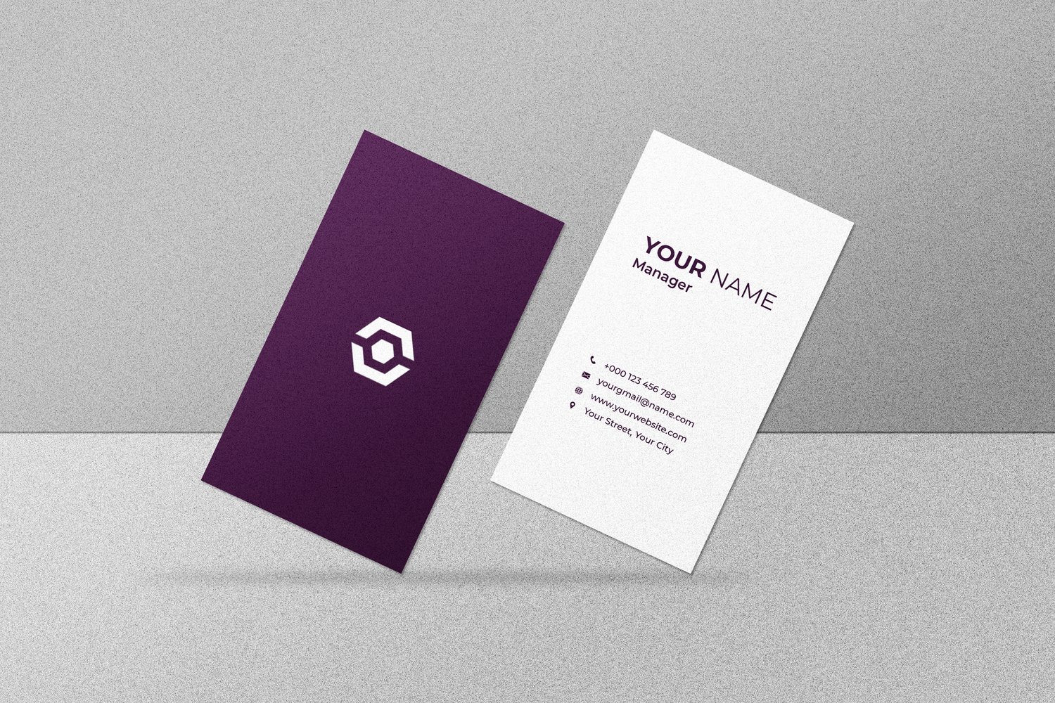 Luxury business card mockup from graphicsregion