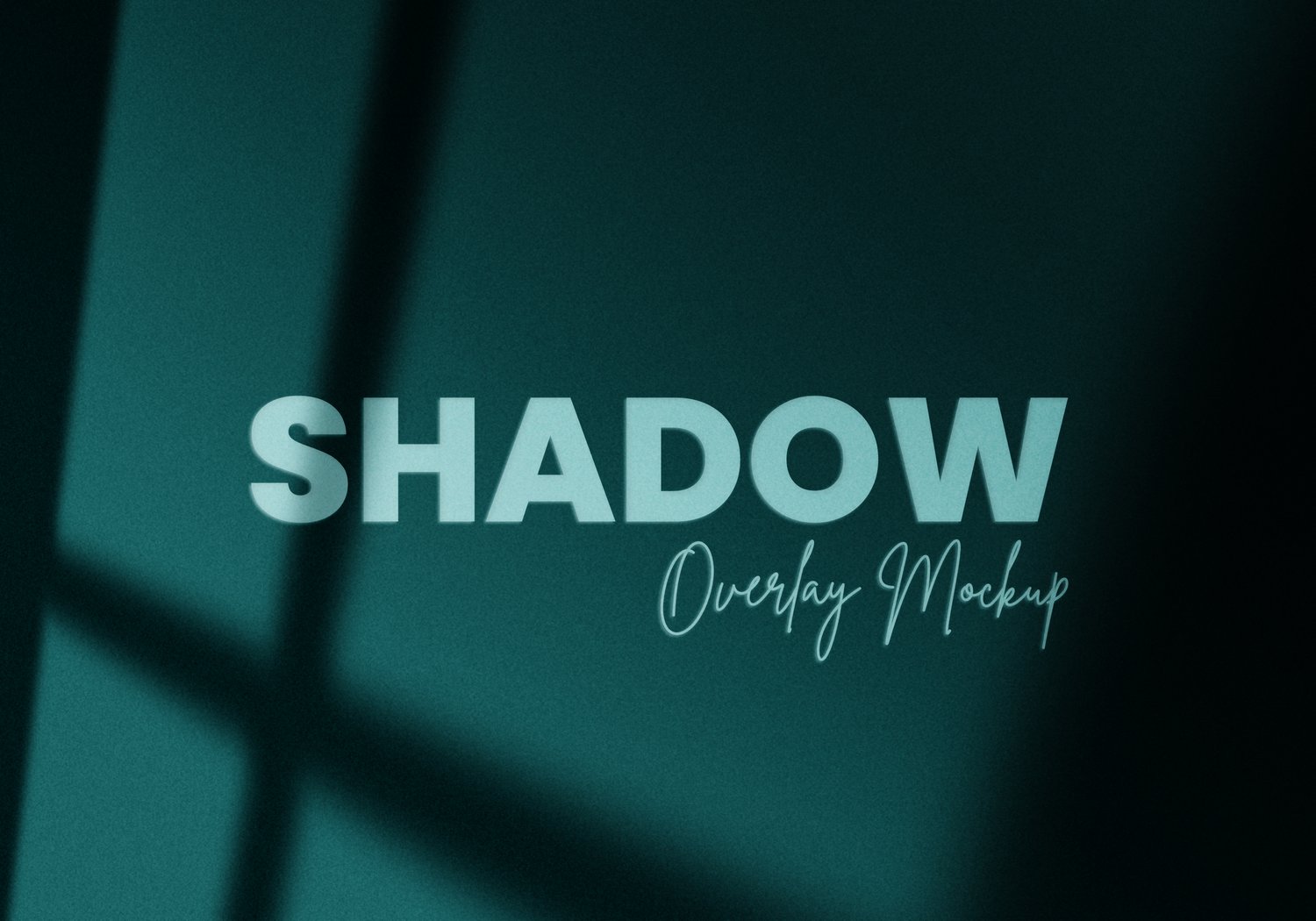 Shadow overlay effect mockup from window from graphicsregion