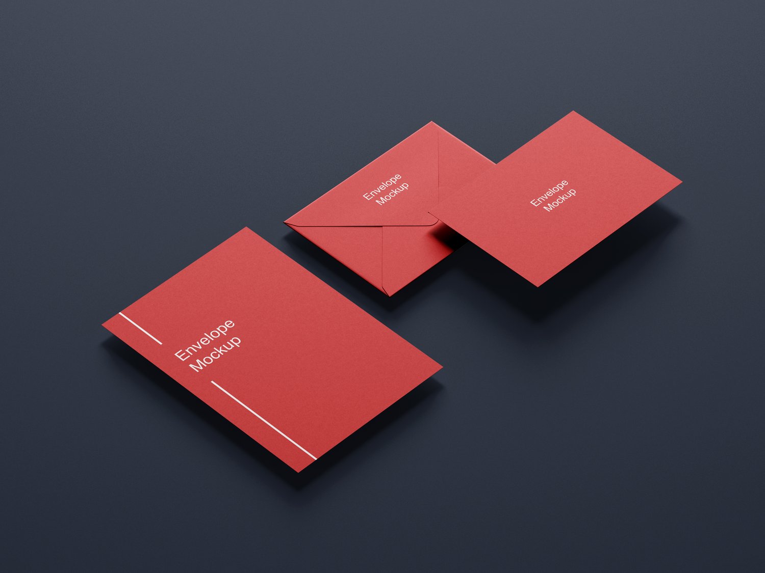 Creative Envelope and letterhead mockup