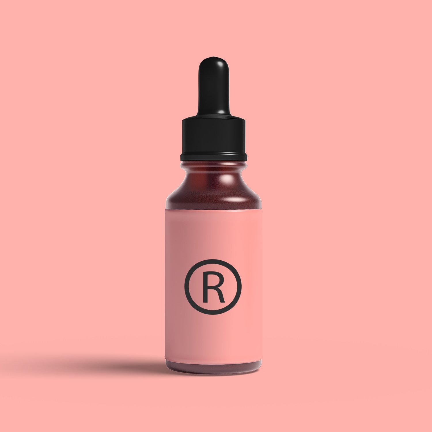 Dropper bottle mockup