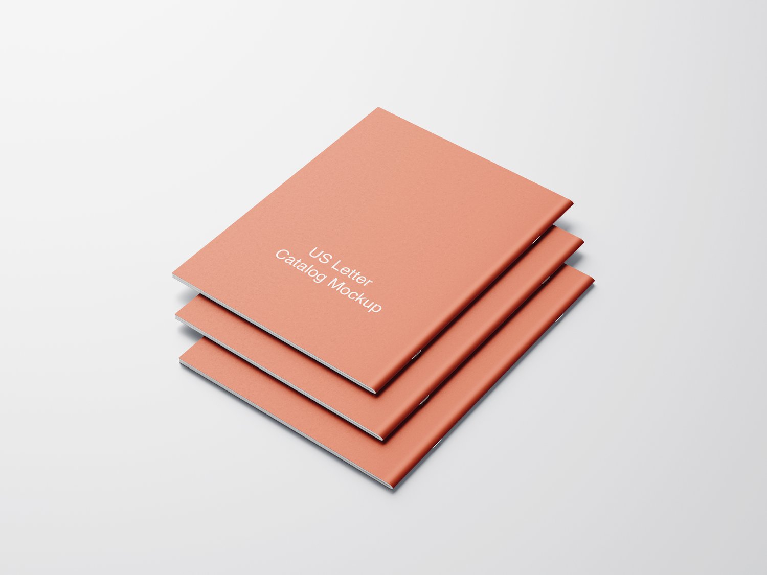 Back cover of US letter catalog mockup