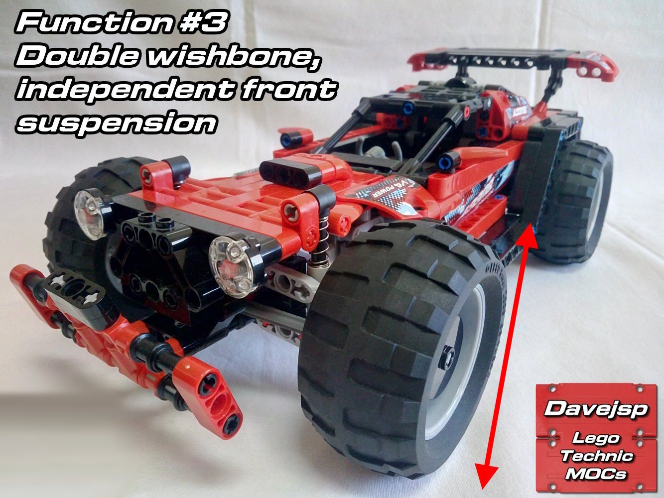 Lego Technic Power Functions remote controlled off-road racer building instructions