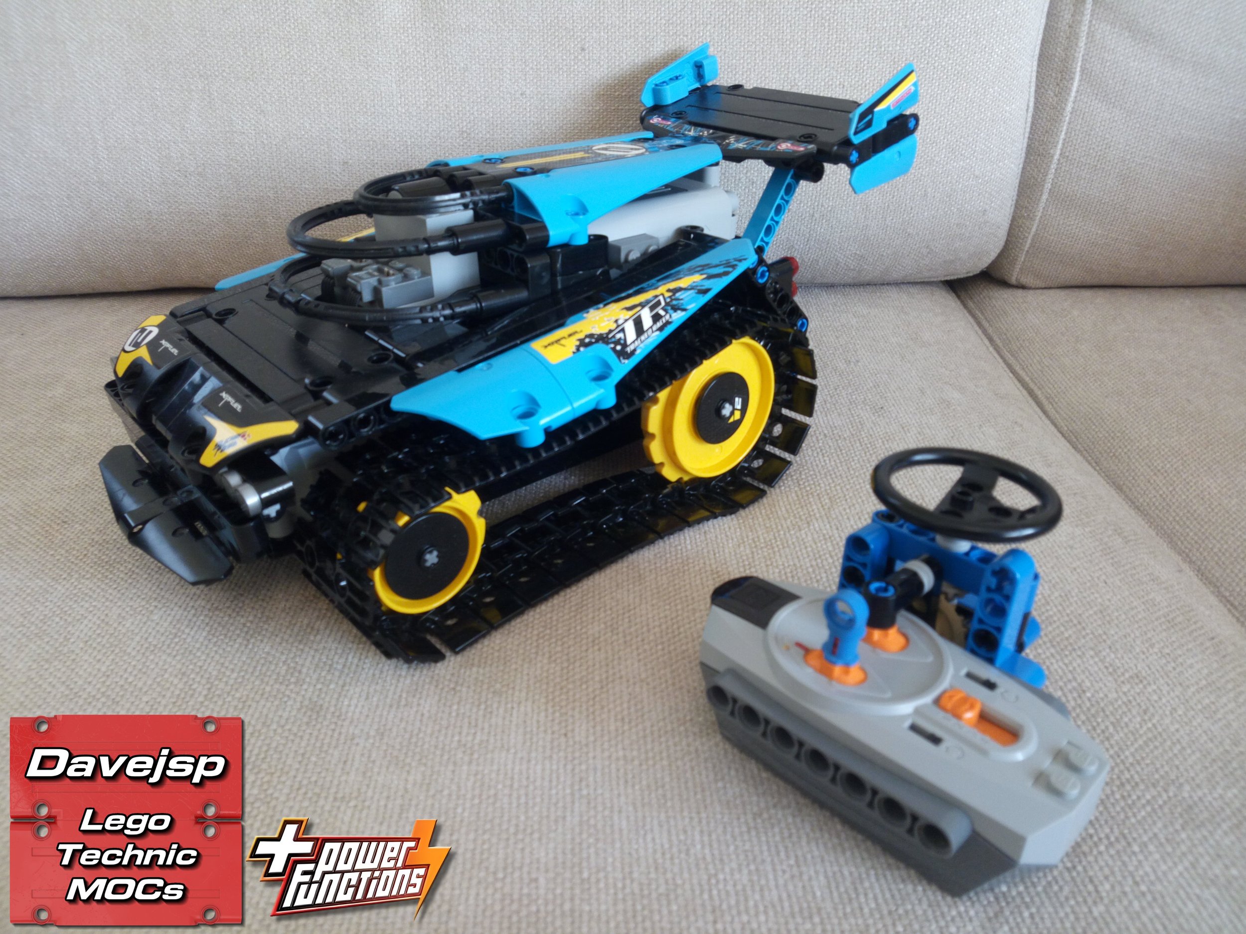 Lego Technic remote-controlled Subtractor Racer MOC