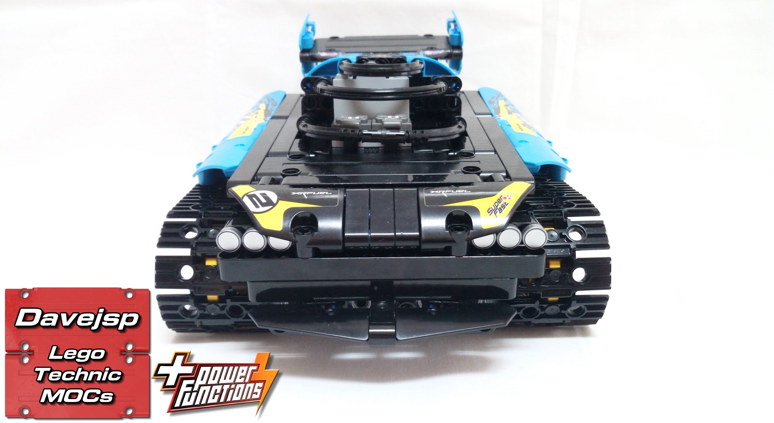 Lego Technic remote-controlled Subtractor Racer MOC