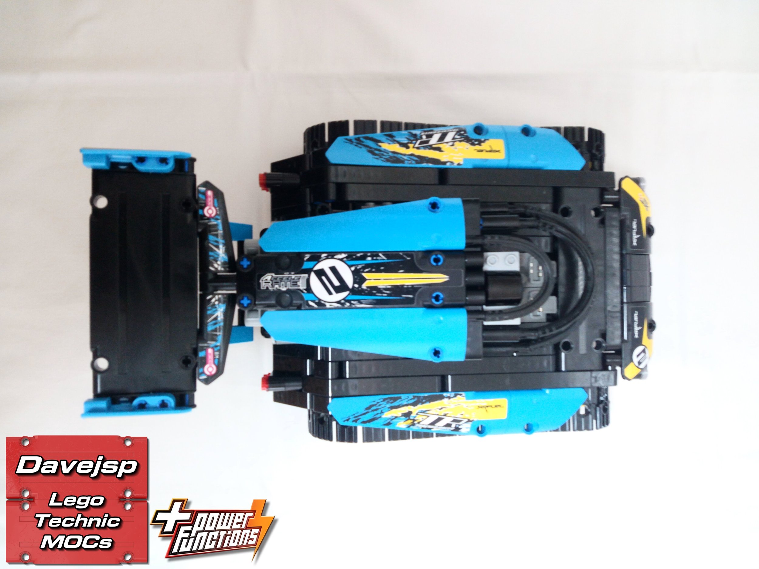 Lego Technic remote-controlled Subtractor Racer MOC