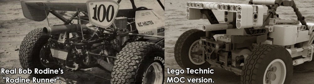 Lego Technic 42049 Rodine Runner MOC rebuild