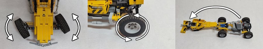 Lego Technic 42049 Rodine Runner MOC rebuild