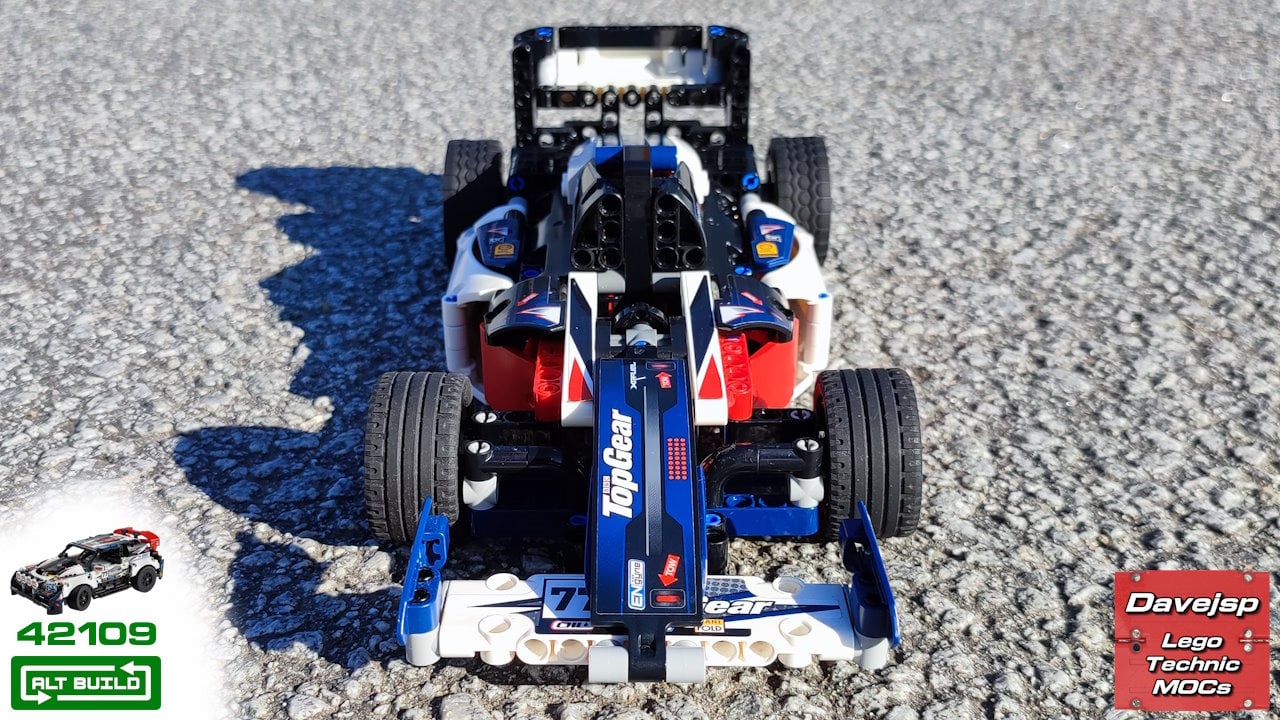 Lego Technic 42109 Formula 1 Car MOC rebuild