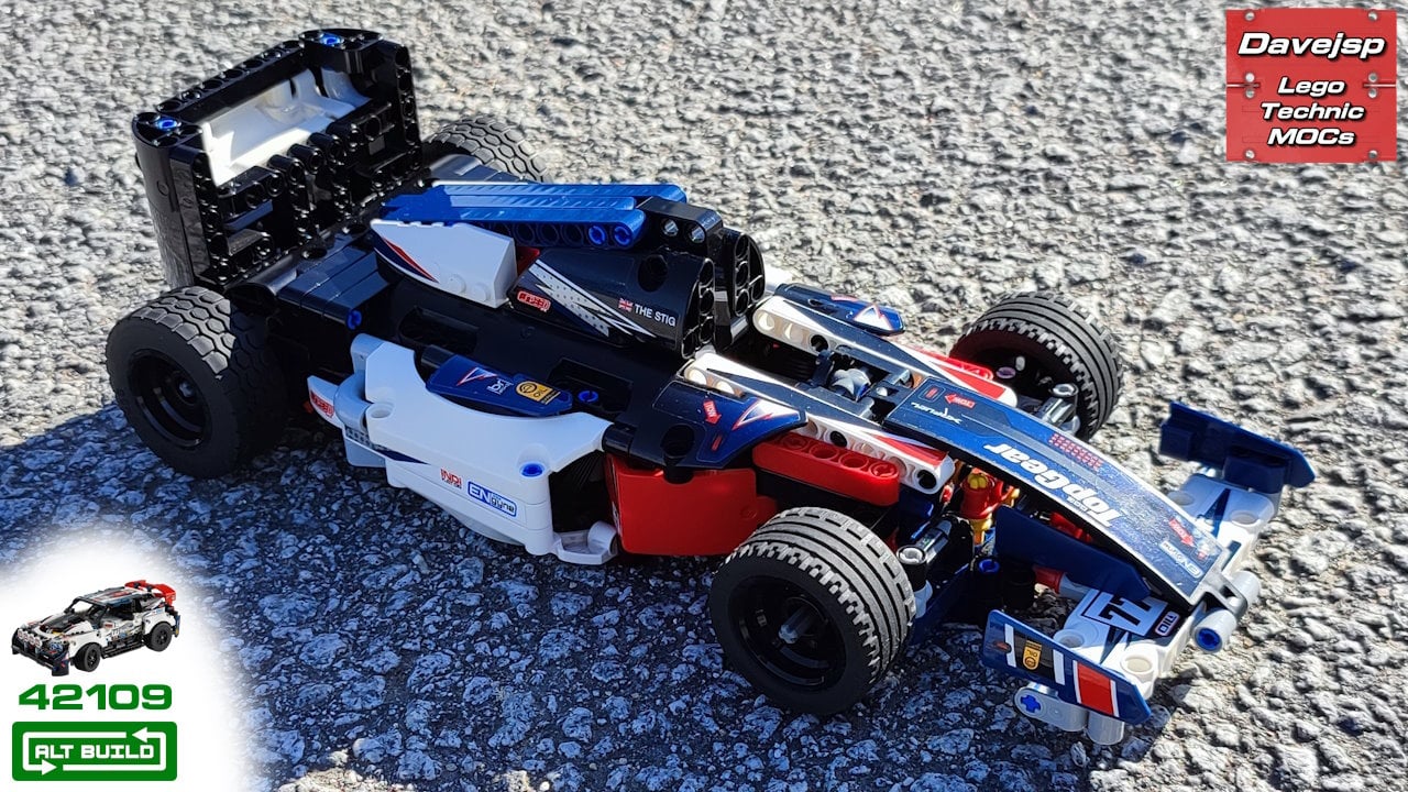 Lego Technic 42109 Formula 1 Car MOC rebuild