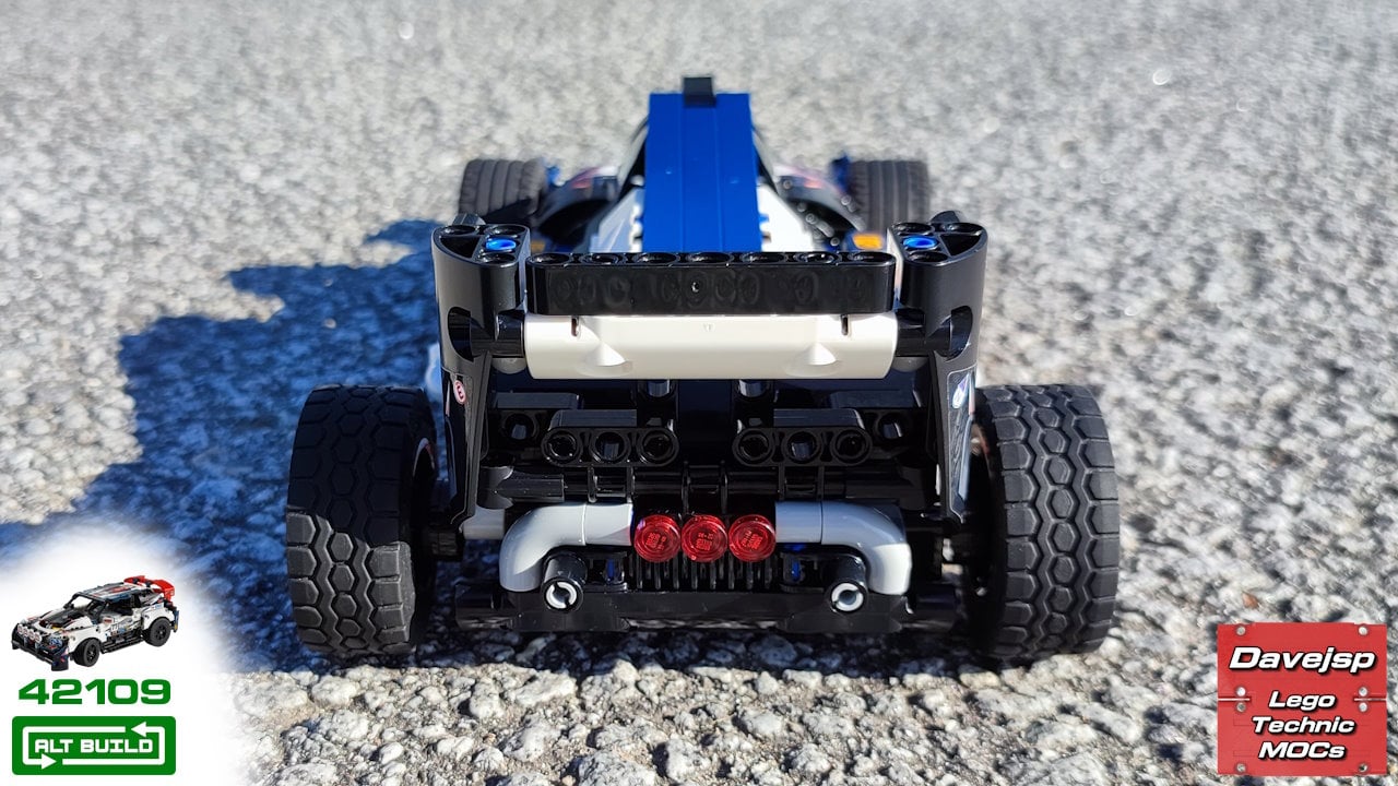 Lego Technic 42109 Formula 1 Car MOC rebuild