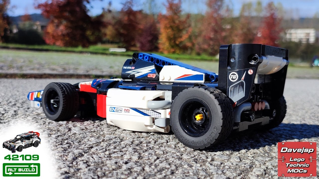 Lego Technic 42109 Formula 1 Car MOC rebuild