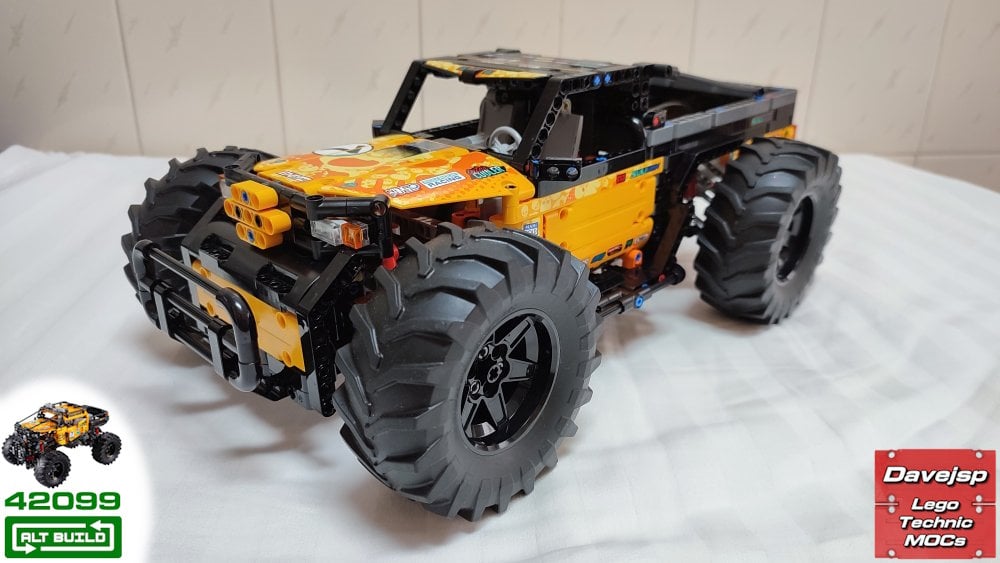 Lego Technic 42099 Turbo Pickup MOC rebuild