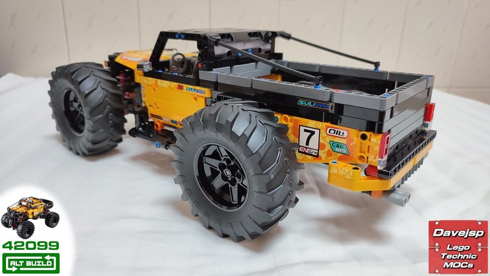 Lego Technic 42099 Turbo Pickup MOC rebuild