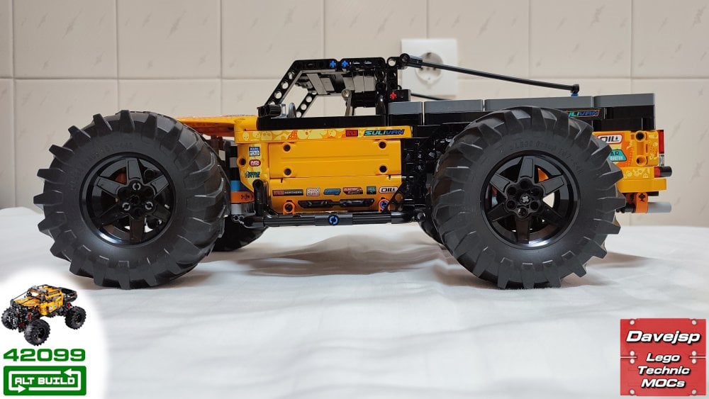 Lego Technic 42099 Turbo Pickup MOC rebuild