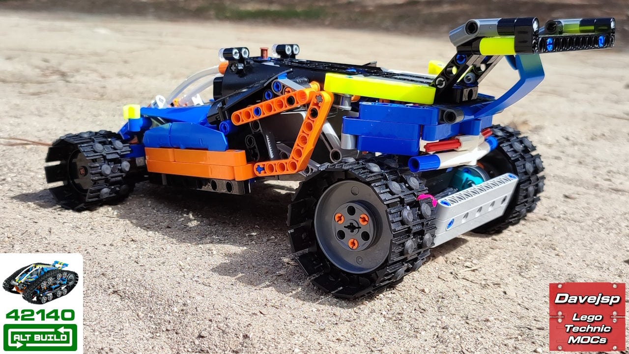 Lego Technic 42140 Racing Buggy MOC rebuild