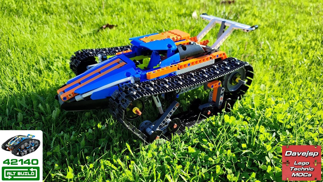 Lego Technic 42140 Racing Ripsaw MOC rebuild