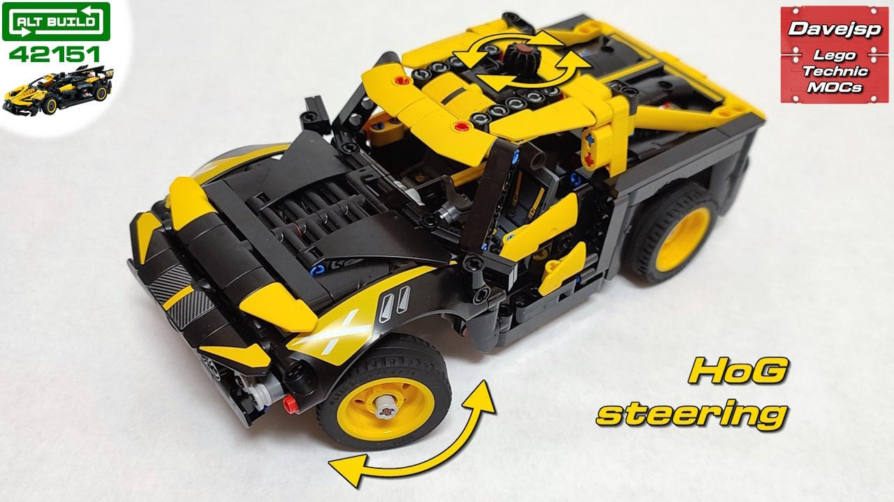 Lego Technic 42151 Stadium Super Truck MOC rebuild
