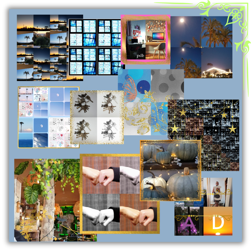 original art collages concepts of worth and passion