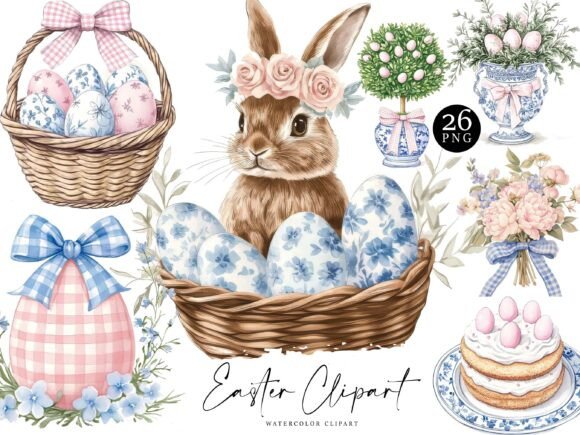 Easter Clipart Bundle