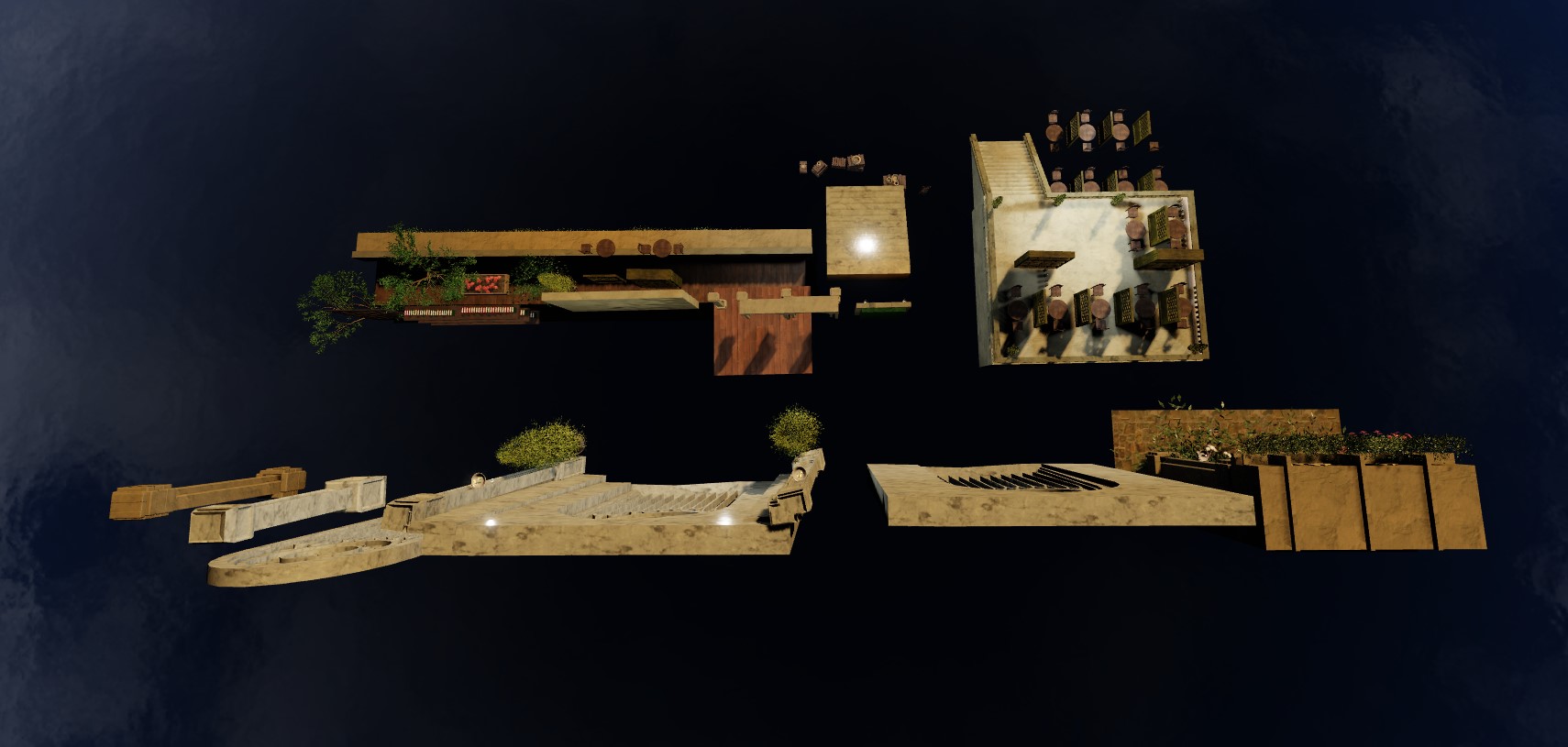 [ULTIMATE] Royal Grand Library Roblox Modular Assets & Building Pack